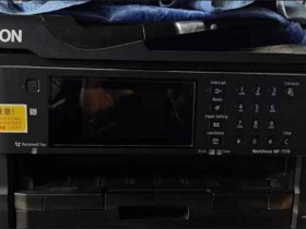 爱普生WF-7715机器屏幕上提示废墨垫已到使用寿命清零软件下载使用方法